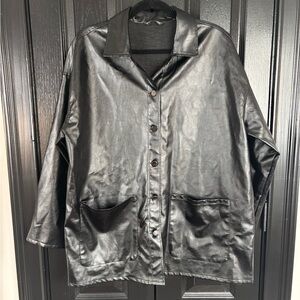 Women's Black Leather Jacket